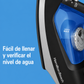 Hamilton Beach Plancha y Vaporizador 2 en 1, Negro y Plateado, Modelo 14525