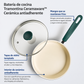 Tramontina Ceramaware 20-Piece Ceramic Nonstick Cookware Set , Green