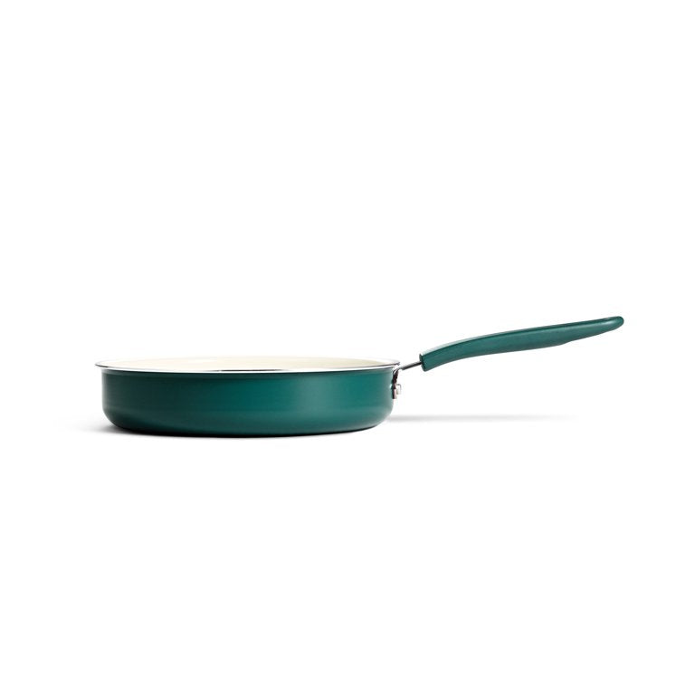 Tramontina Ceramaware 20-Piece Ceramic Nonstick Cookware Set , Green