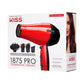 KISS Secadora de Cabello Edición de Peinado de Cerámica Turmalina Profesional de 1875 Watts, 5 Piezas