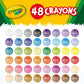 Crayones Crayola, 48 quilates, colores clásicos, útiles escolares para niños, útiles para maestros