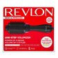 One-Step Revlon Secador de Pelo de Cerámica y Cepillo de Aire Caliente Voluminizador, Negro