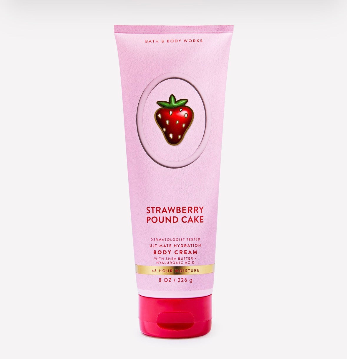 Bath & Body Works Strawberry Pound Cake Body Cream 226 g | Crema Corporal