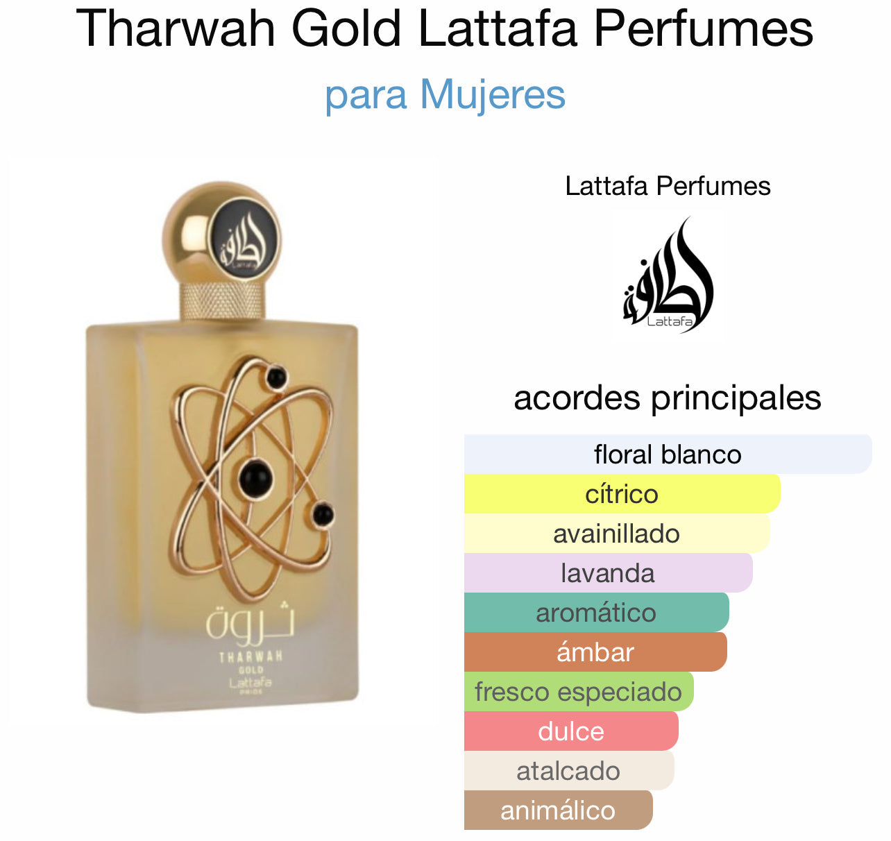 LATTAFA Tharwah Gold EDP M 100ML