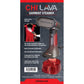 CHI LAVA Plato de Cerámica Vaporizador de Ropa para Ropa con Cepillo de Tela, 2 Modos de Vapor, 1600 Vatios, Rojo