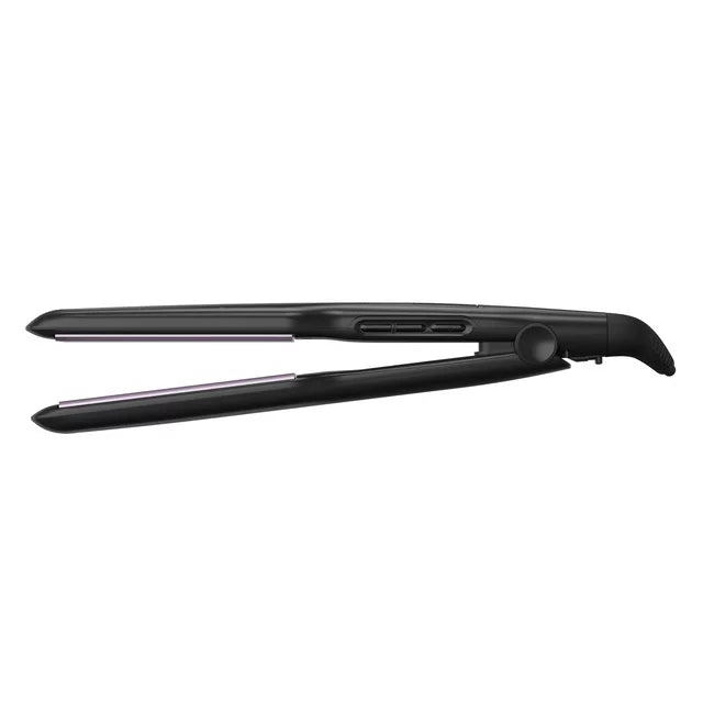 Plancha de pelo Remington de titanio de 1 3/4", tecnología antiestática, color negro