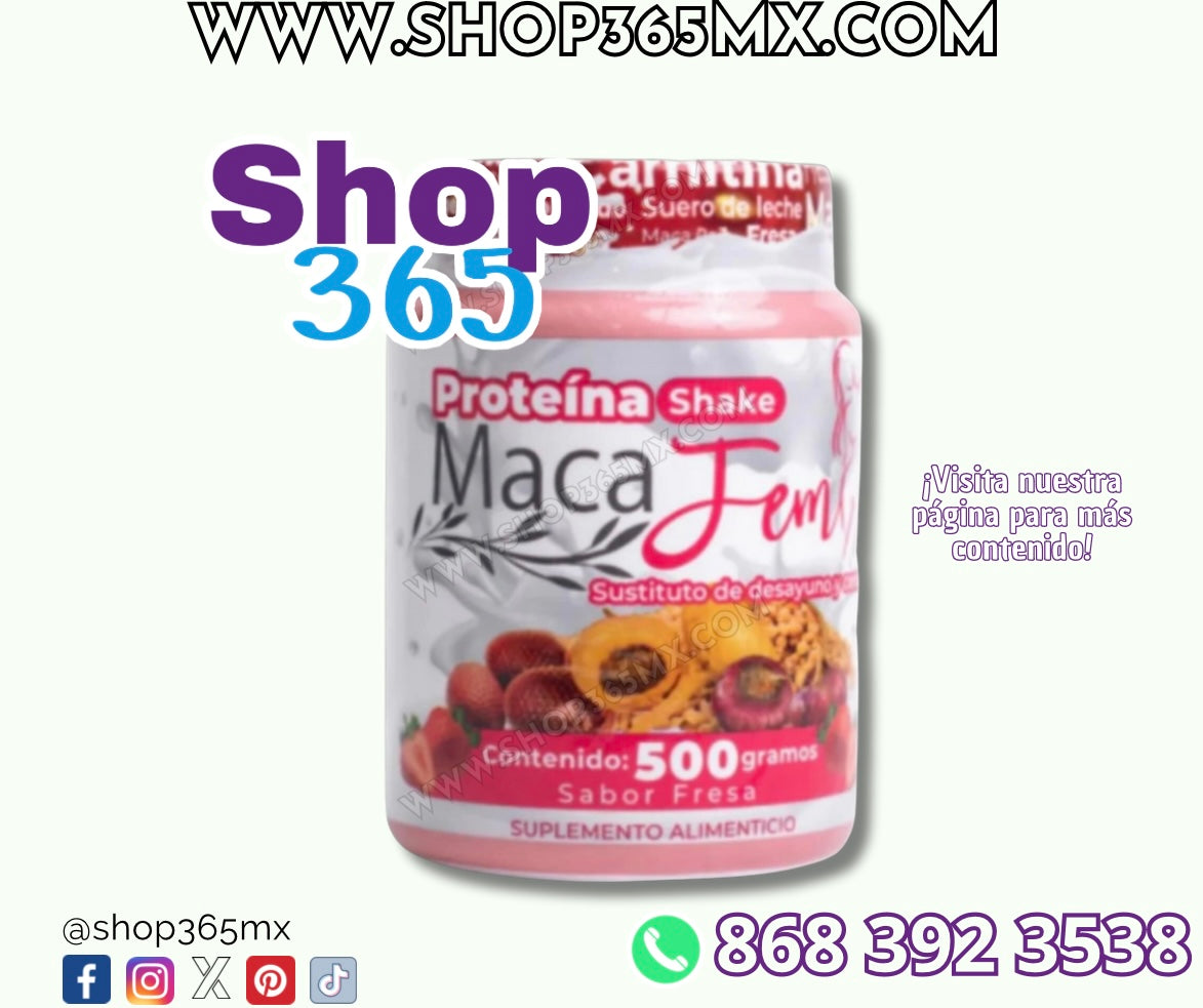 Macafem Shake Proteina