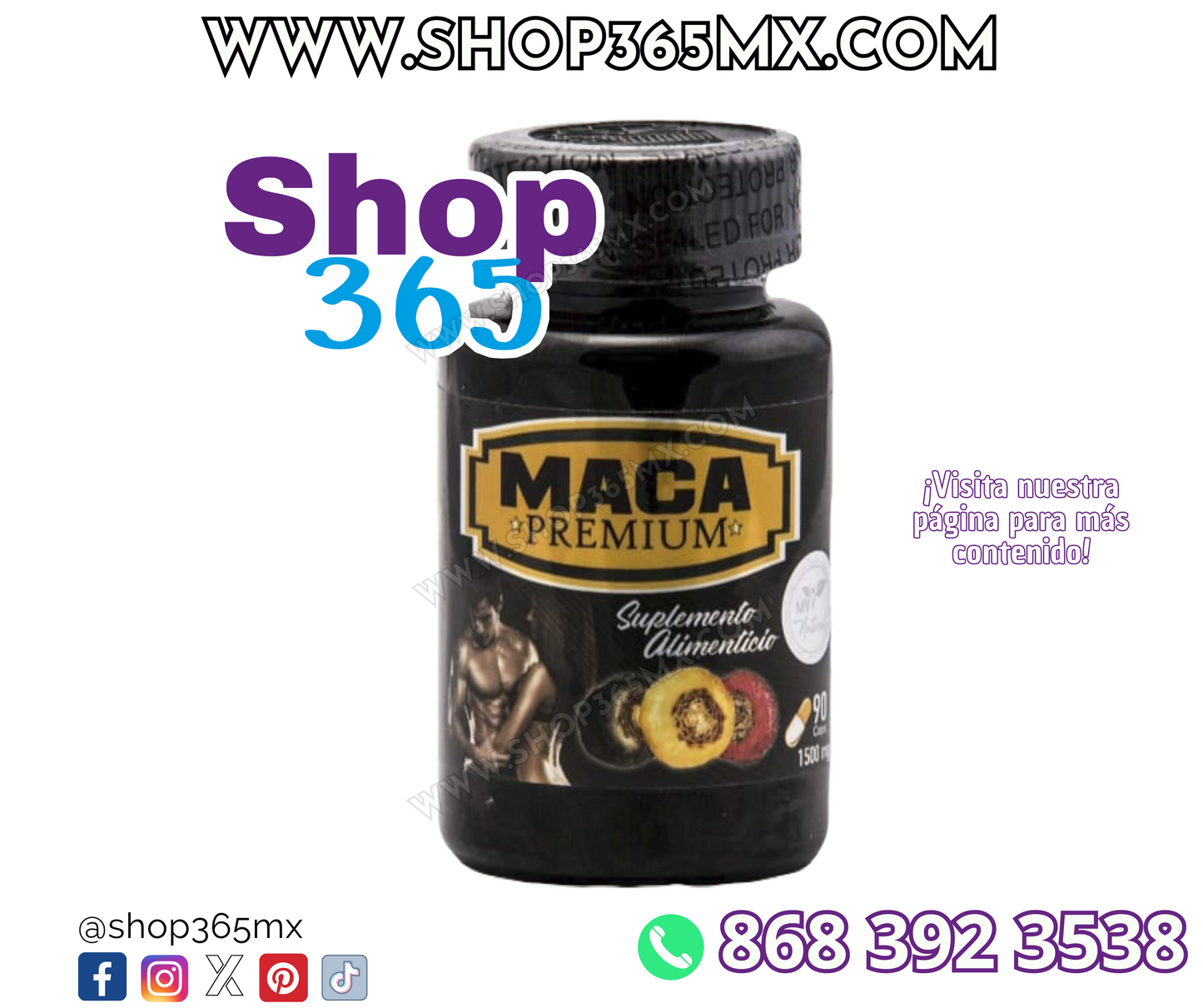 MACA PREMIUM HOMBRE