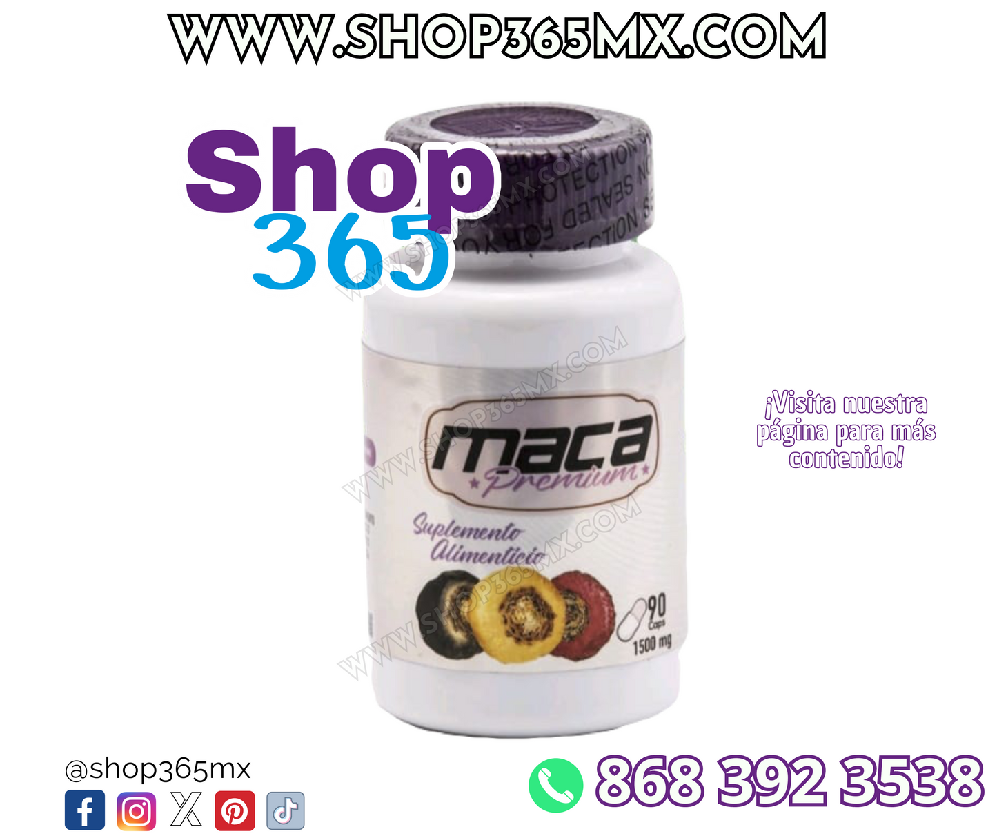 Maca Premium mujer