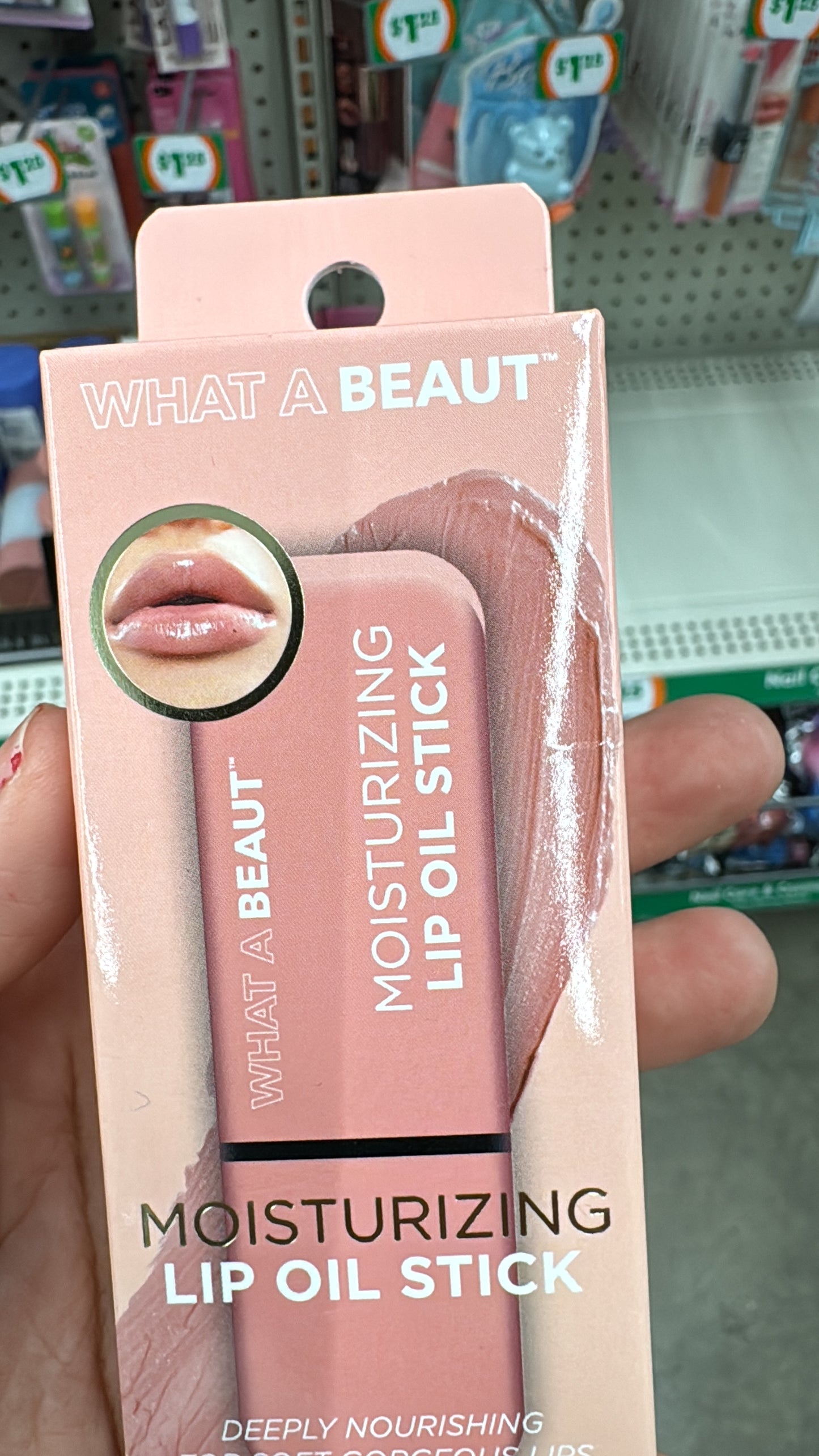 What a beauty lip oil stick moisturizing