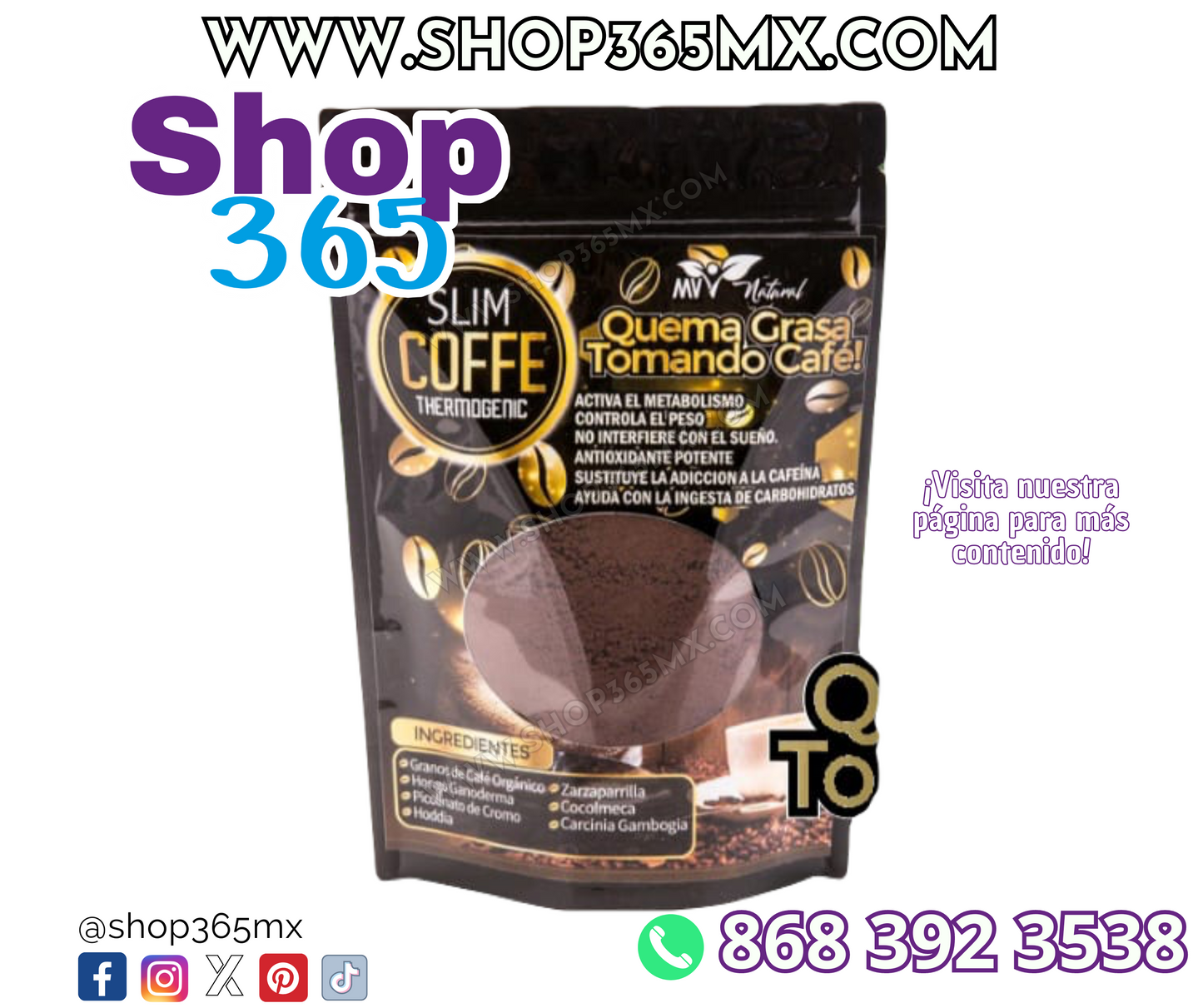 SLIM COFFE THERMOGENIC