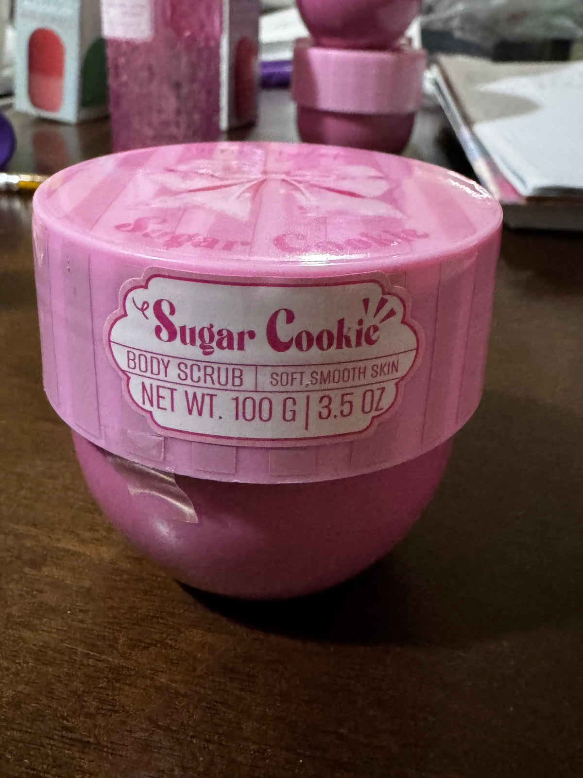 Amber Glow sugar Cookie Body Scrub