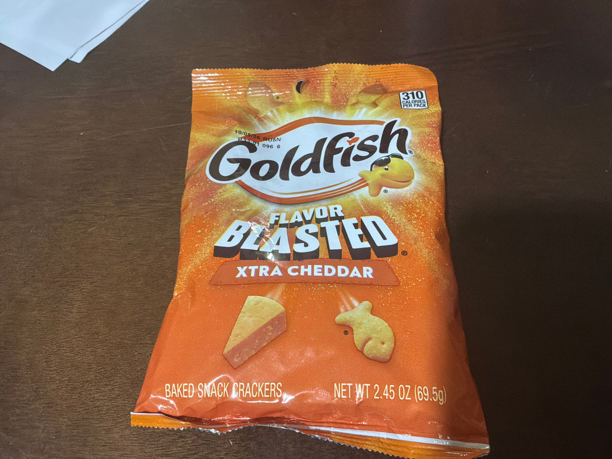 Goldfish Flavor Blasted xtra Cheddar