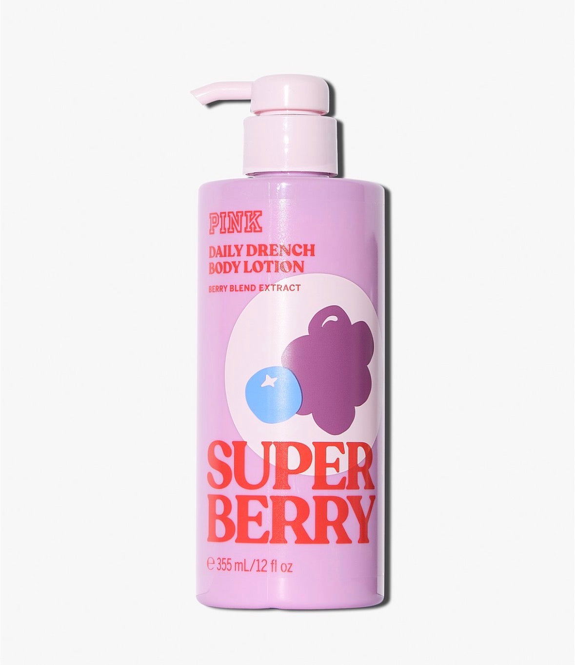 PINK Super Berry Daily Drench Body Lotion 355 ml – Victoria’s Secret