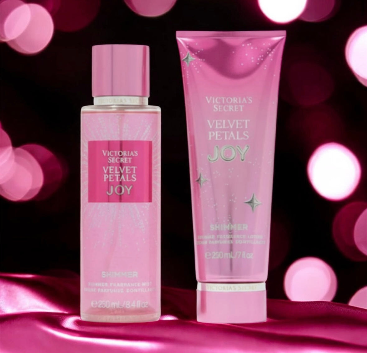 Set Velvet Petals JOY Shimmer de Victoria’s Secret