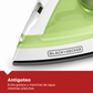 Black+Decker, Plancha Compacta Fácil Vapor, IR02V-T