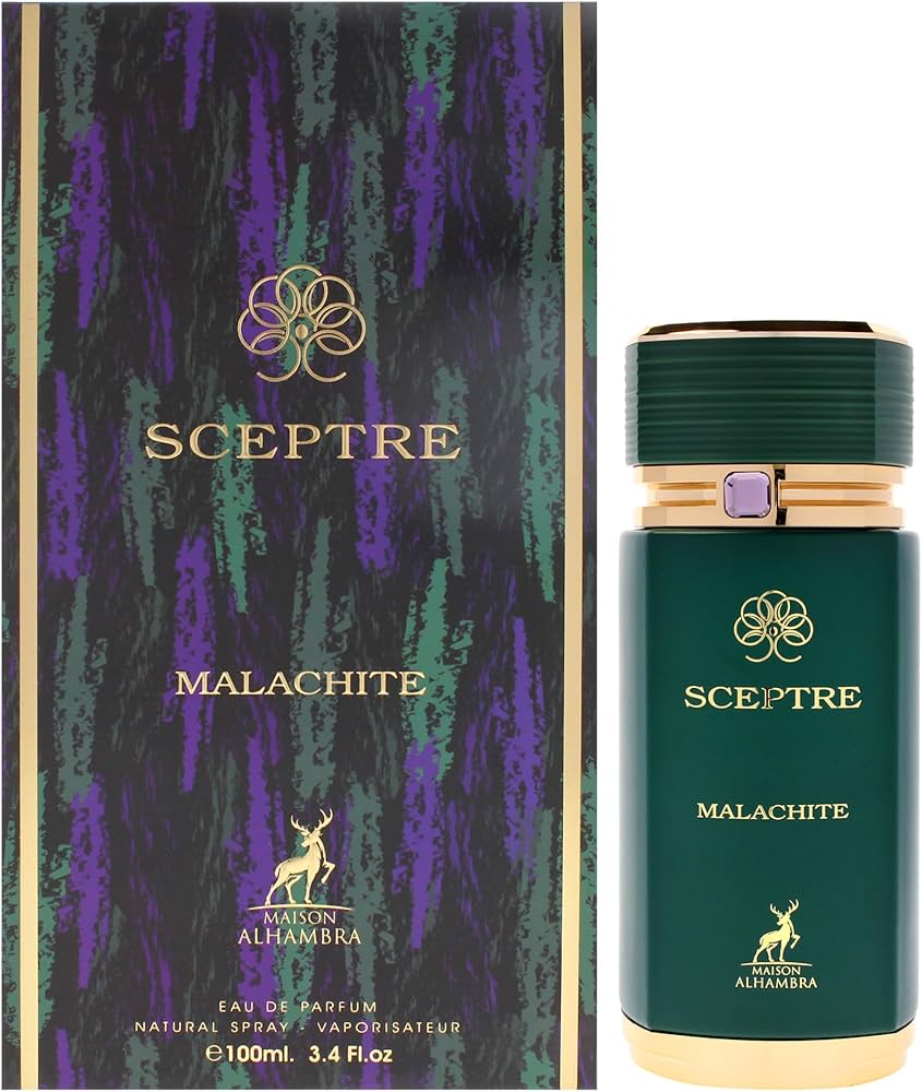 Sceptre Malachite Maison Alhambra
