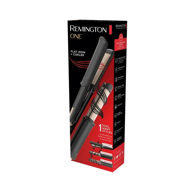 Remington oneTM Plancha de Rizar/enderezador de Pelo