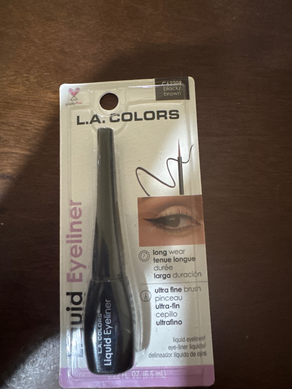 LA Colors Liquid Eyeliner Black Brown