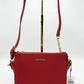 STEVE MADDEN BLEXI TOP ZIP CROSSBODY CHEVY RED