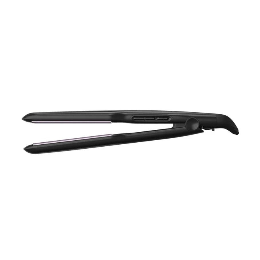 Plancha de pelo Remington de titanio de 1 3/4", tecnología antiestática, color negro