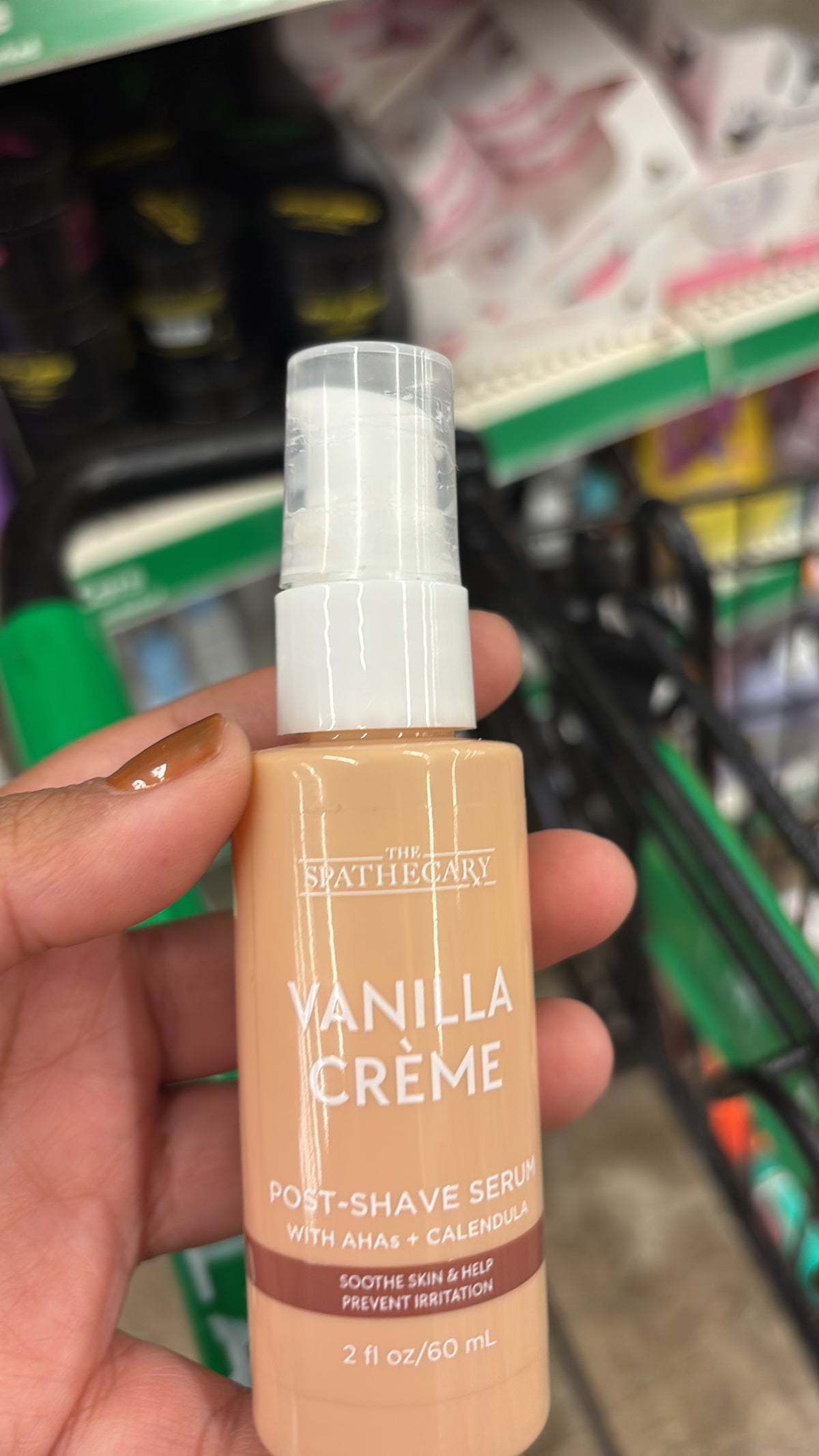 The spathecary Post-Shave Serum Vanilla Cream