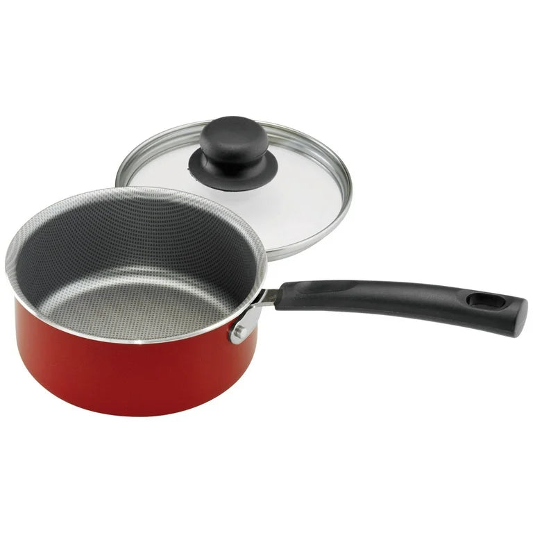Juego de utensilios de cocina antiadherentes Tramontina Primaware de 18 piezas, rojo