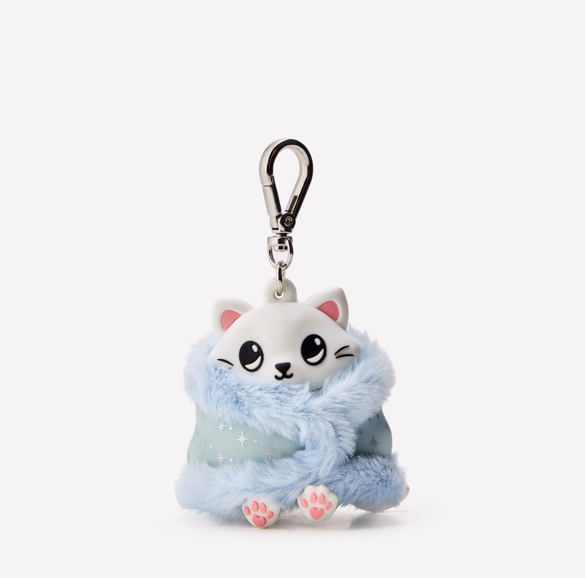 Bath & Body Works Cozy Cat PocketBac Holder – Porta Gel Gatito Azul
