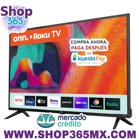 onn. Smart TV LED Roku FHD (1080P) de 40 pulgadas (100058007)