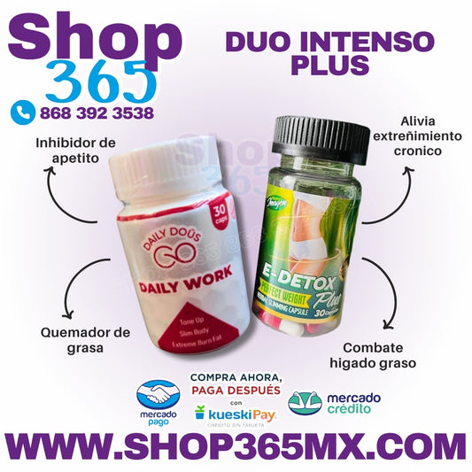 Duo Intenso Daily Work mas E-DETOX Plus