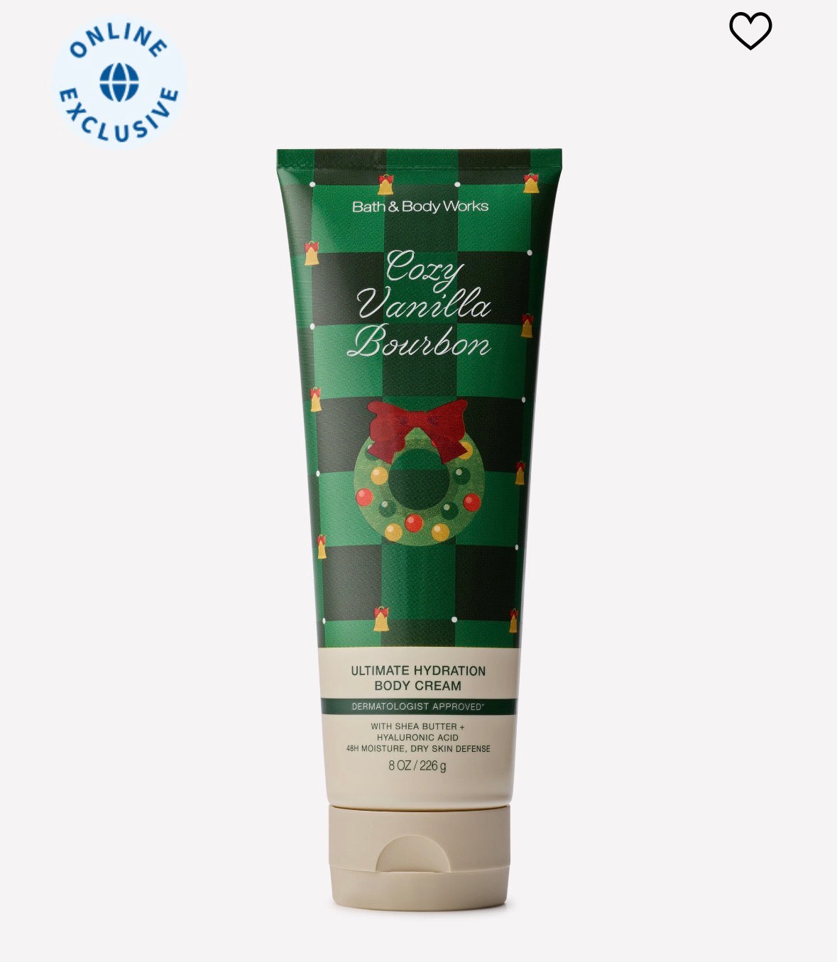 Bath & Body Works Cozy Vanilla Bourbon – Crema Corporal Hidratante 226 g