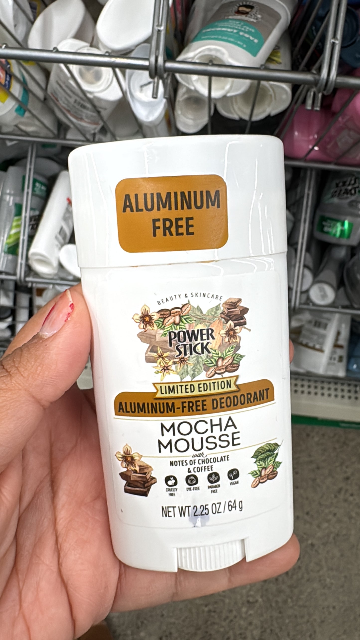Power Stick Mocha Mousse Desodorante libre de aluminio