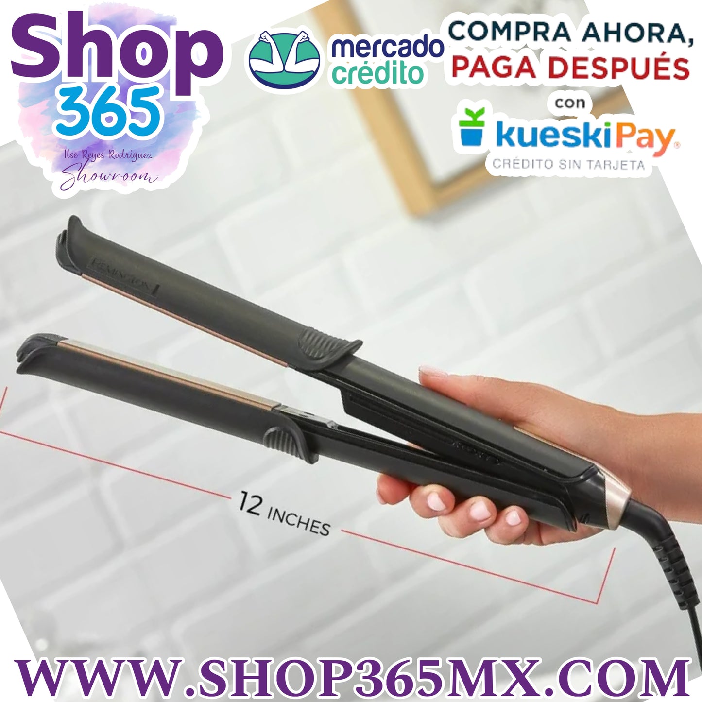 Remington oneTM Plancha de Rizar/enderezador de Pelo