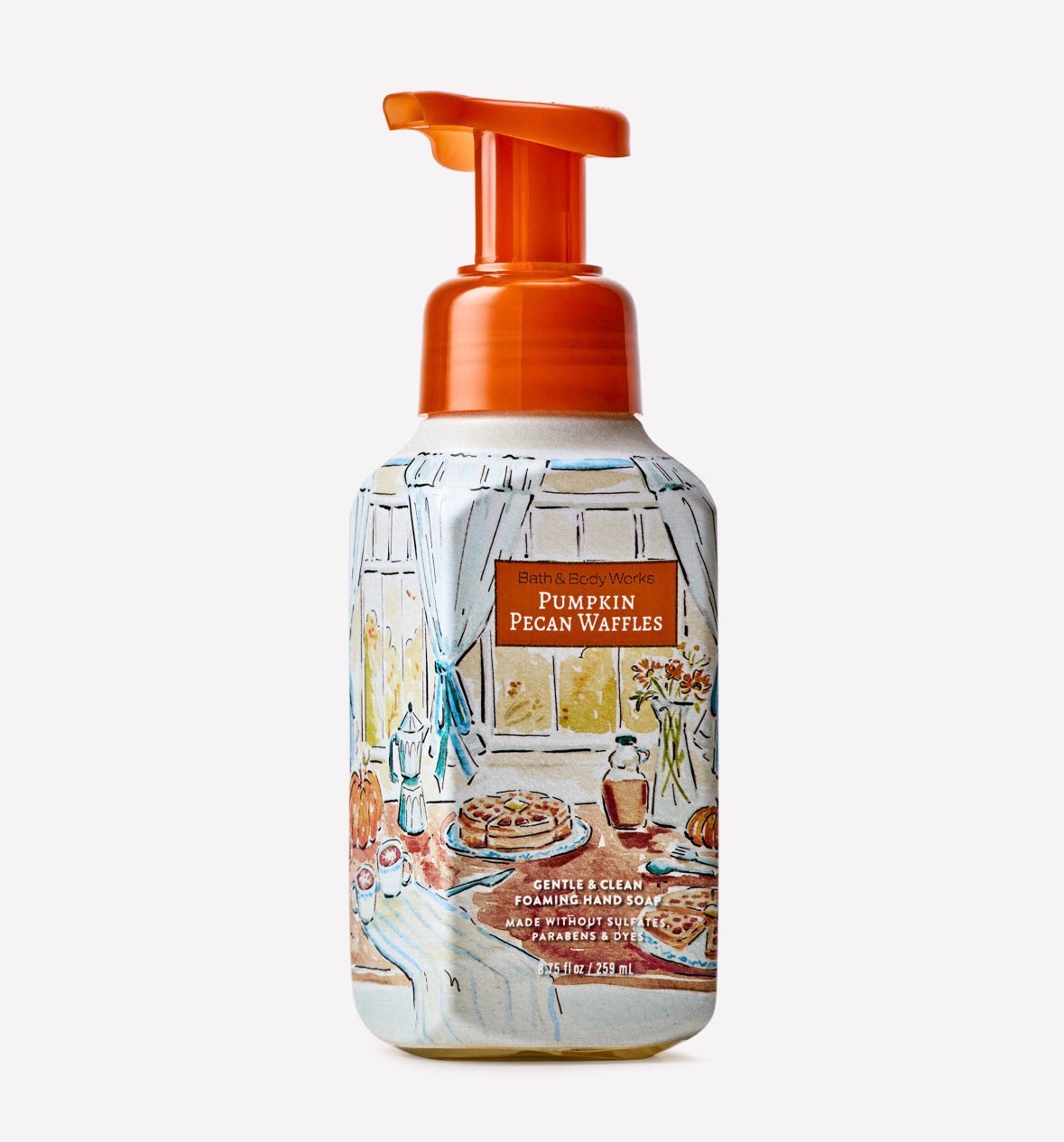 Bath & Body Works Pumpkin Pecan Waffles Jabón de Manos en Espuma 259 ml
