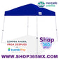 El toldo con patas inclinadas Easy Shade de 3 m x 3 m de Academy Sports + Outdoors