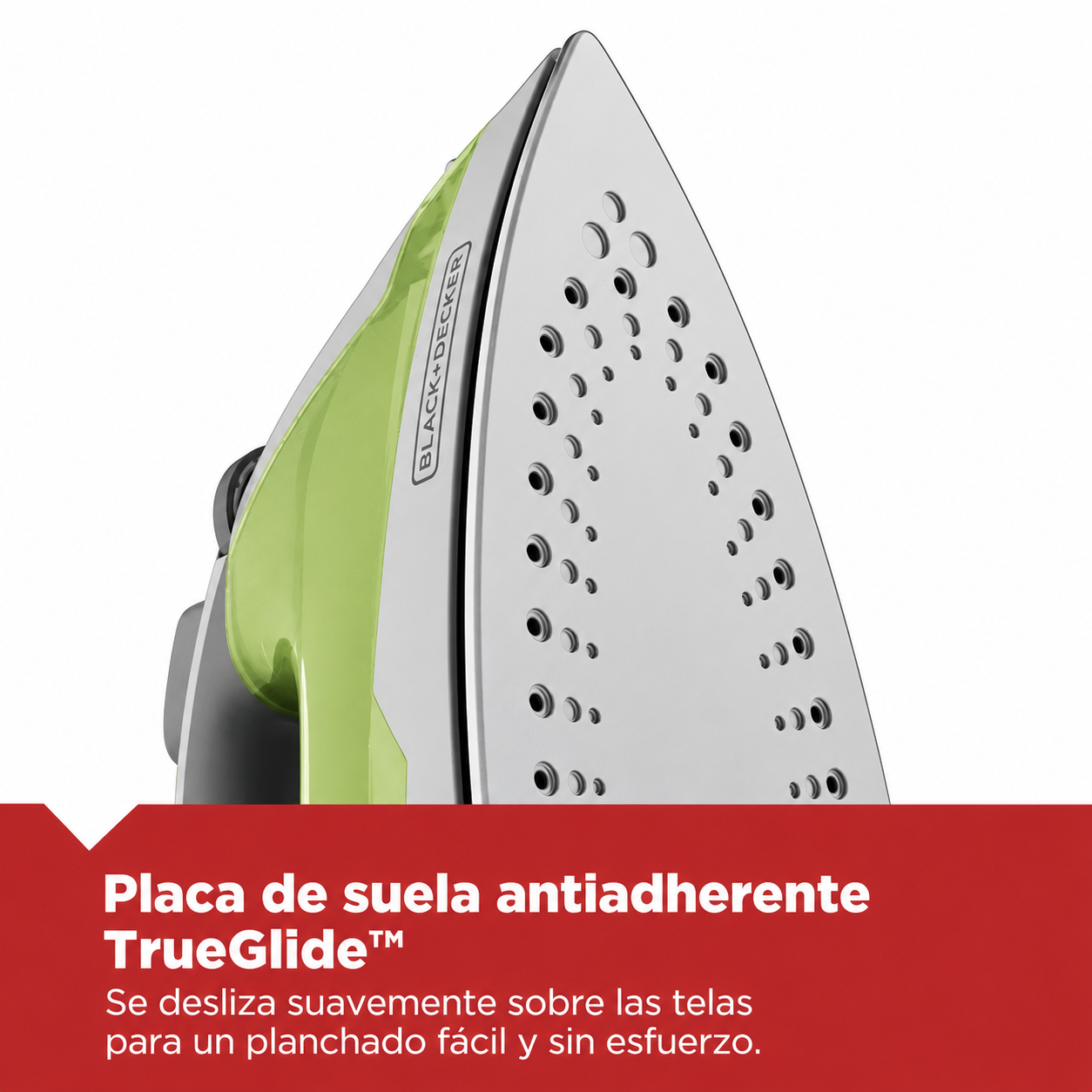 Black+Decker, Plancha Compacta Fácil Vapor, IR02V-T