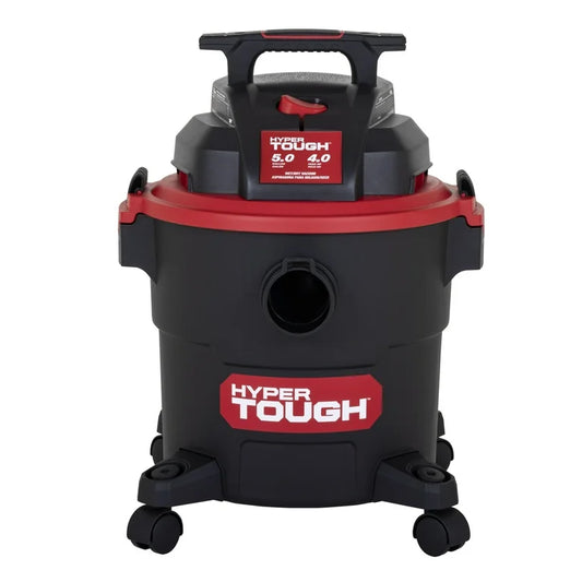Hyper Tough Vacío Húmedo/seco de 5 Galones para el Automóvil, Garaje, Hogar O Taller