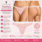 Victoria’s Secret Logo Waist Thong Rosa con Mini Corazones – Tanga Mujer