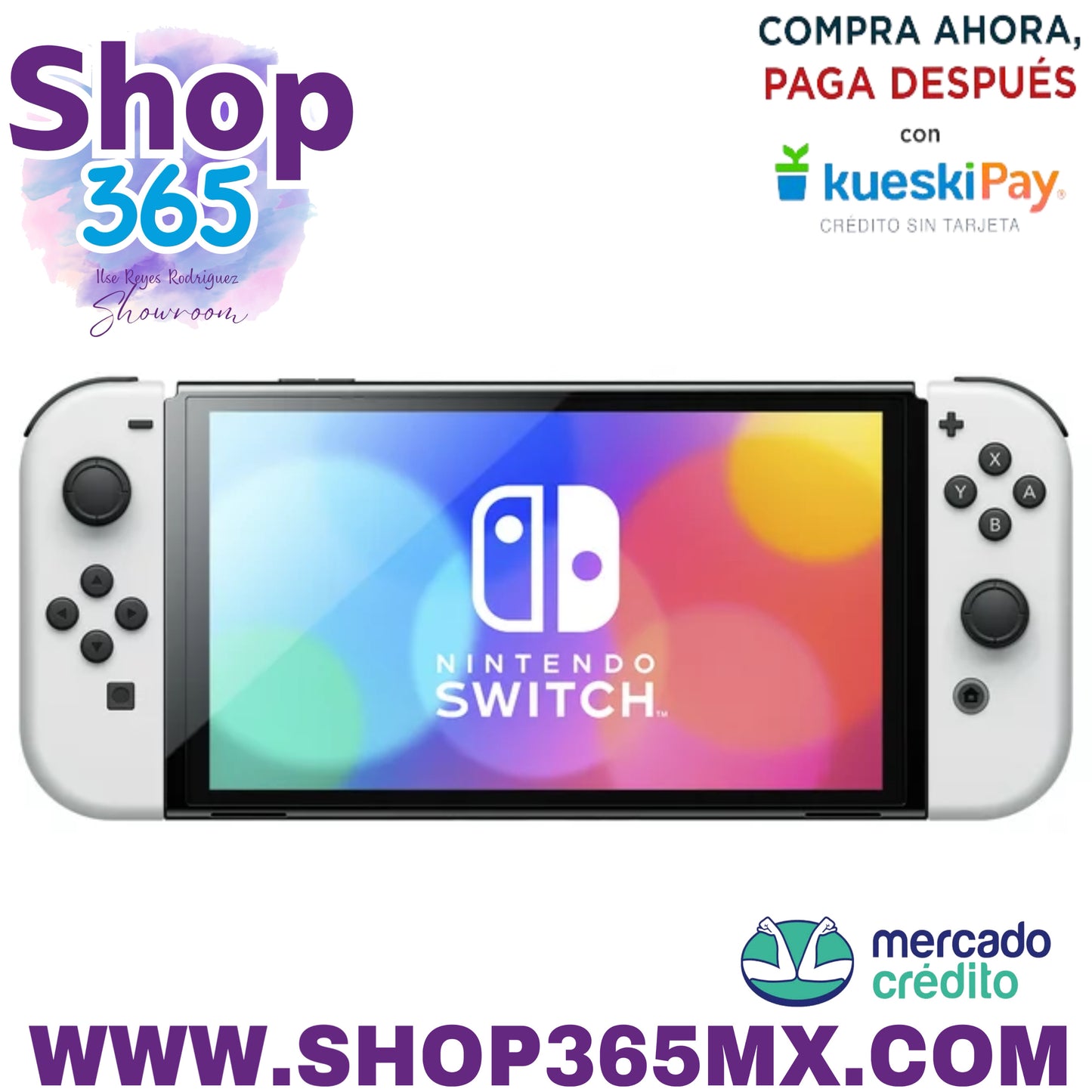 Nintendo OLED con Joy-Con blanco Blanco, Nintendo Switch