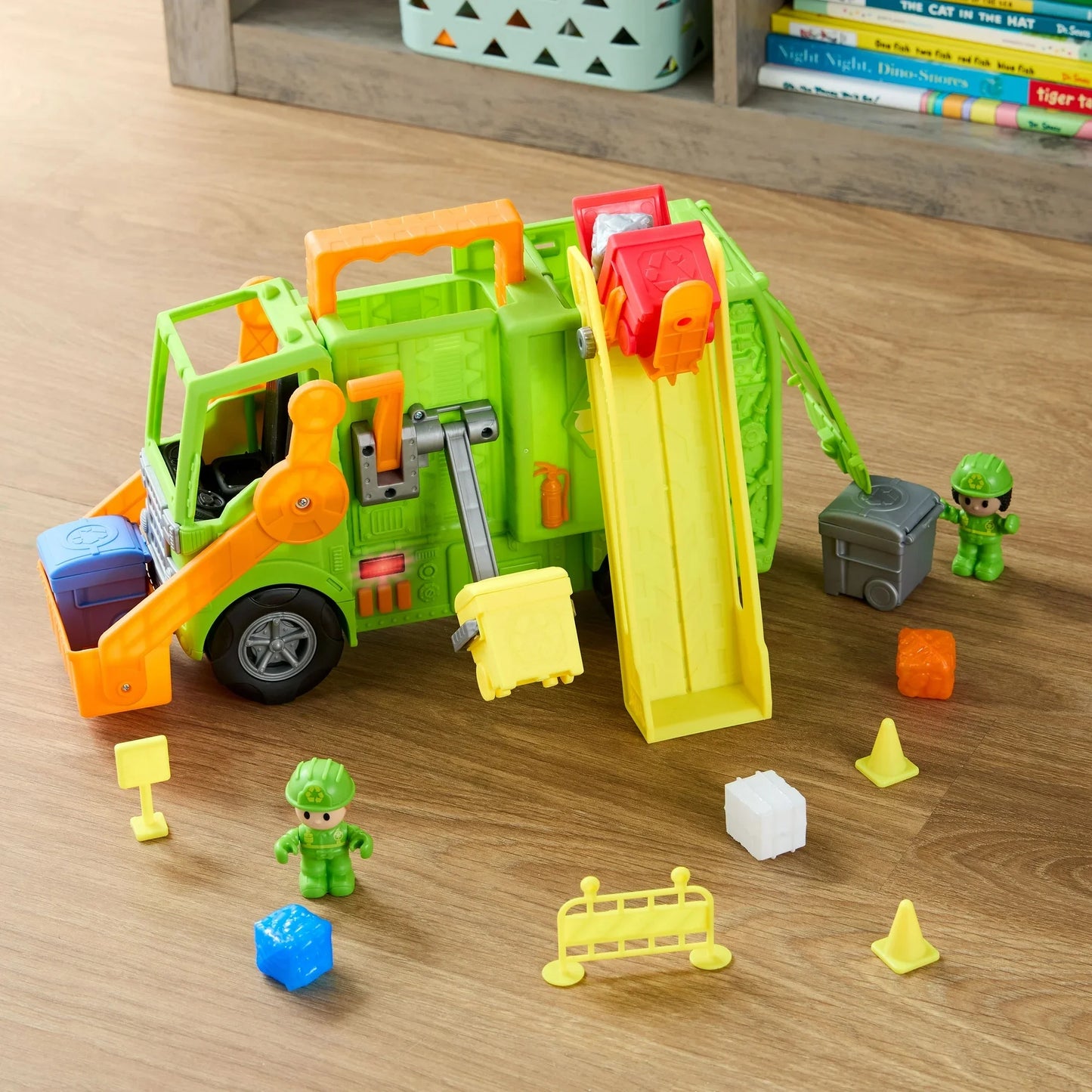 Kid Connection Juego de Camión de Reciclaje 16 Piezas