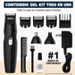 Wahl Barba Recargable Todo en uno, Bigote, Recortador de Detalles para Hombre, Negro, 05644