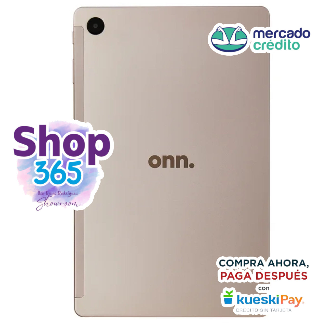 Onn Tableta Pro de 11", 128 GB (Modelo 2023), Color Rose Gold