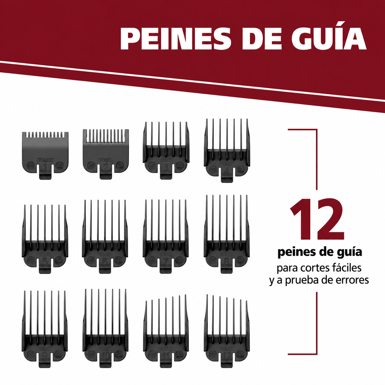 Wahl Chrome Pro , Kit Cortapelos con Cable para Hombre O Mujer, Negro/cromo - 9670-1201