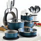 Tramontina Primaware Juego de Utensilios de Cocina Antiadherentes de 18 Piezas Azul