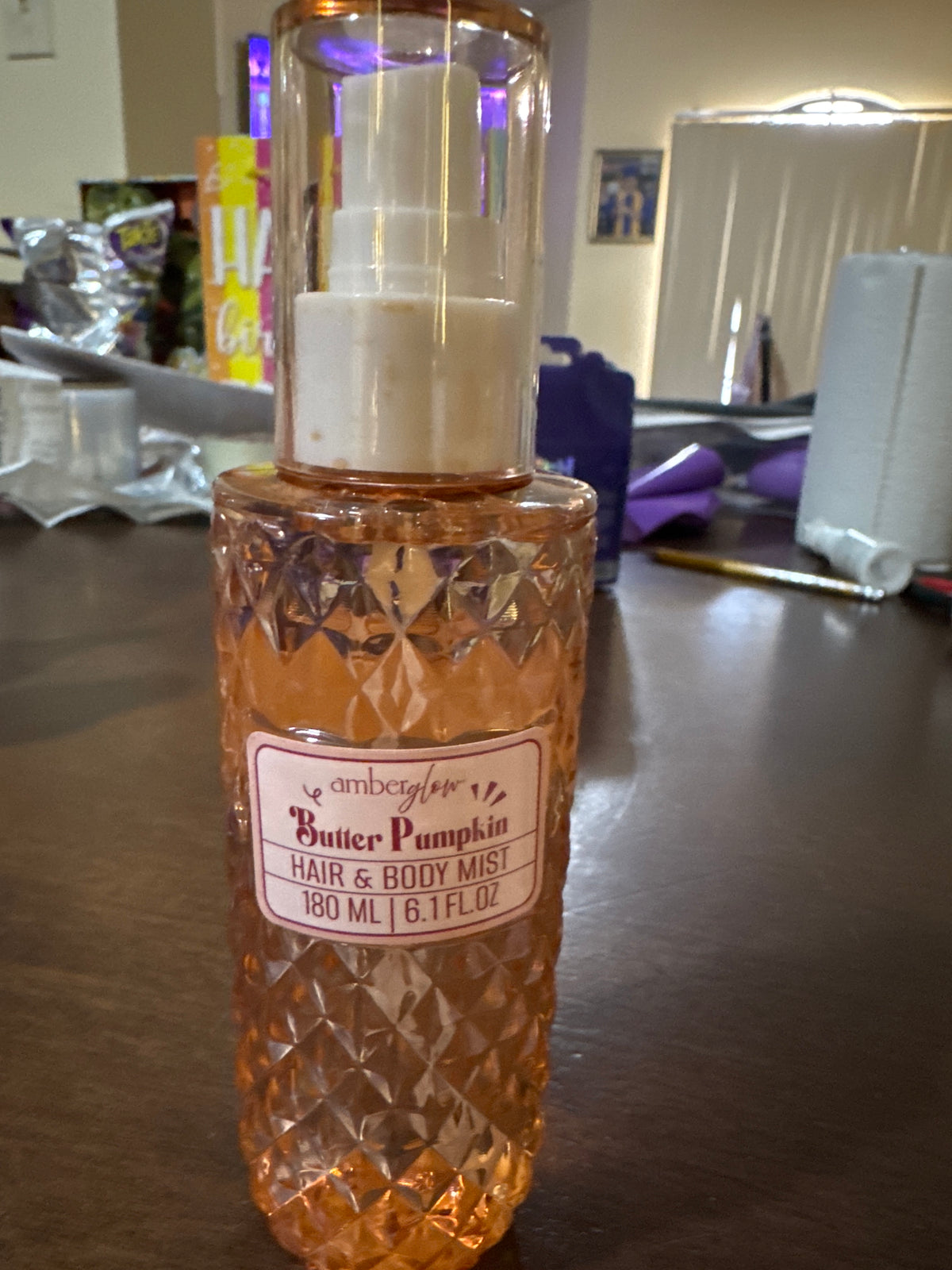 Amber glow Butter Pumpkin Hair & Body Mist