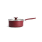 Juego de utensilios de cocina antiadherentes de cerámica Tramontina Ceramaware de 20 piezas, color vino.