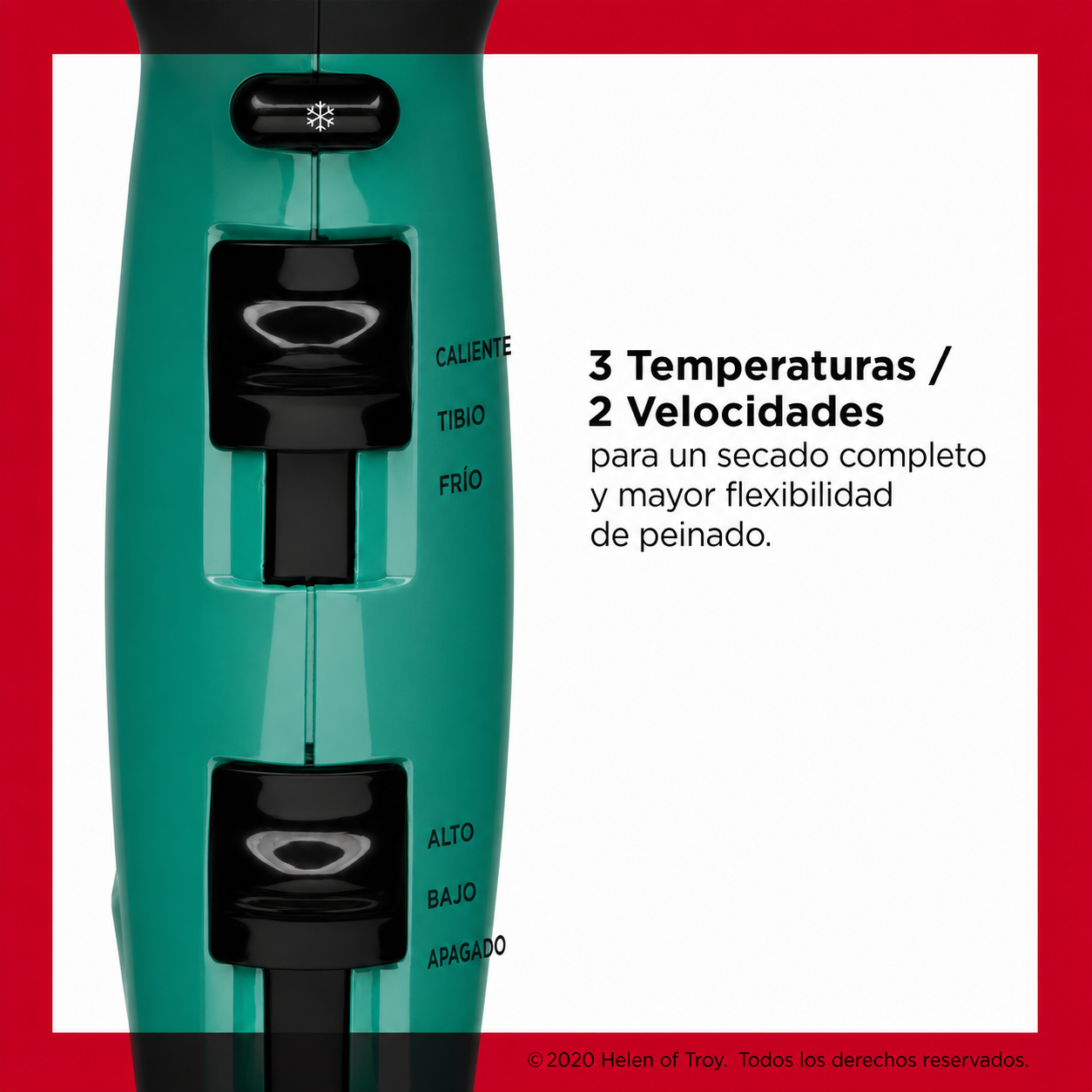 Revlon Secador de Pelo Iónico con Refuerzo de Volumen 1875W, Verde
