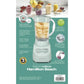 Hamilton Beach Licuadora para Batidos 48 oz. Tarro, 12 Funciones de Batido, Menta, Nuevo, 50182F