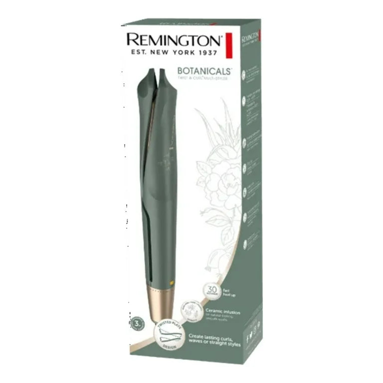Remington Botanicals™ Estilizador Múltiple para Twist & Curl, Cerámico, 7 Niveles de Calor, Vale