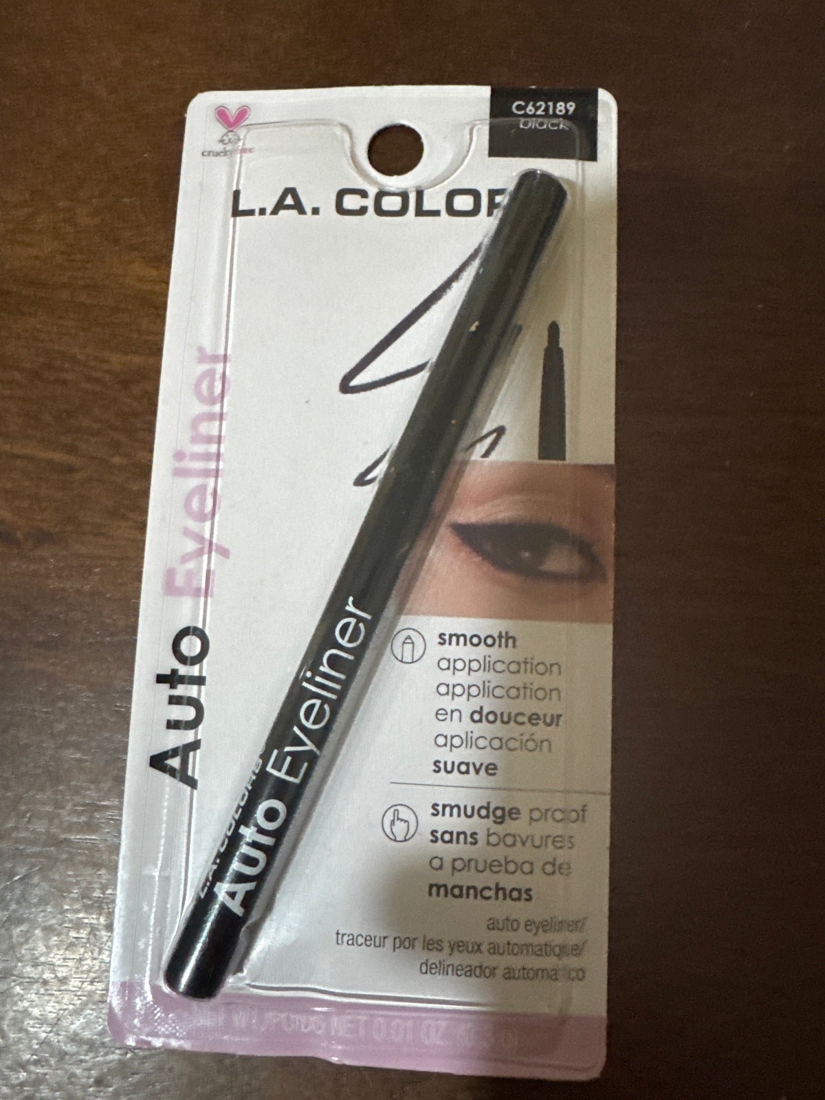 LA Colors Auto Eyeliner black